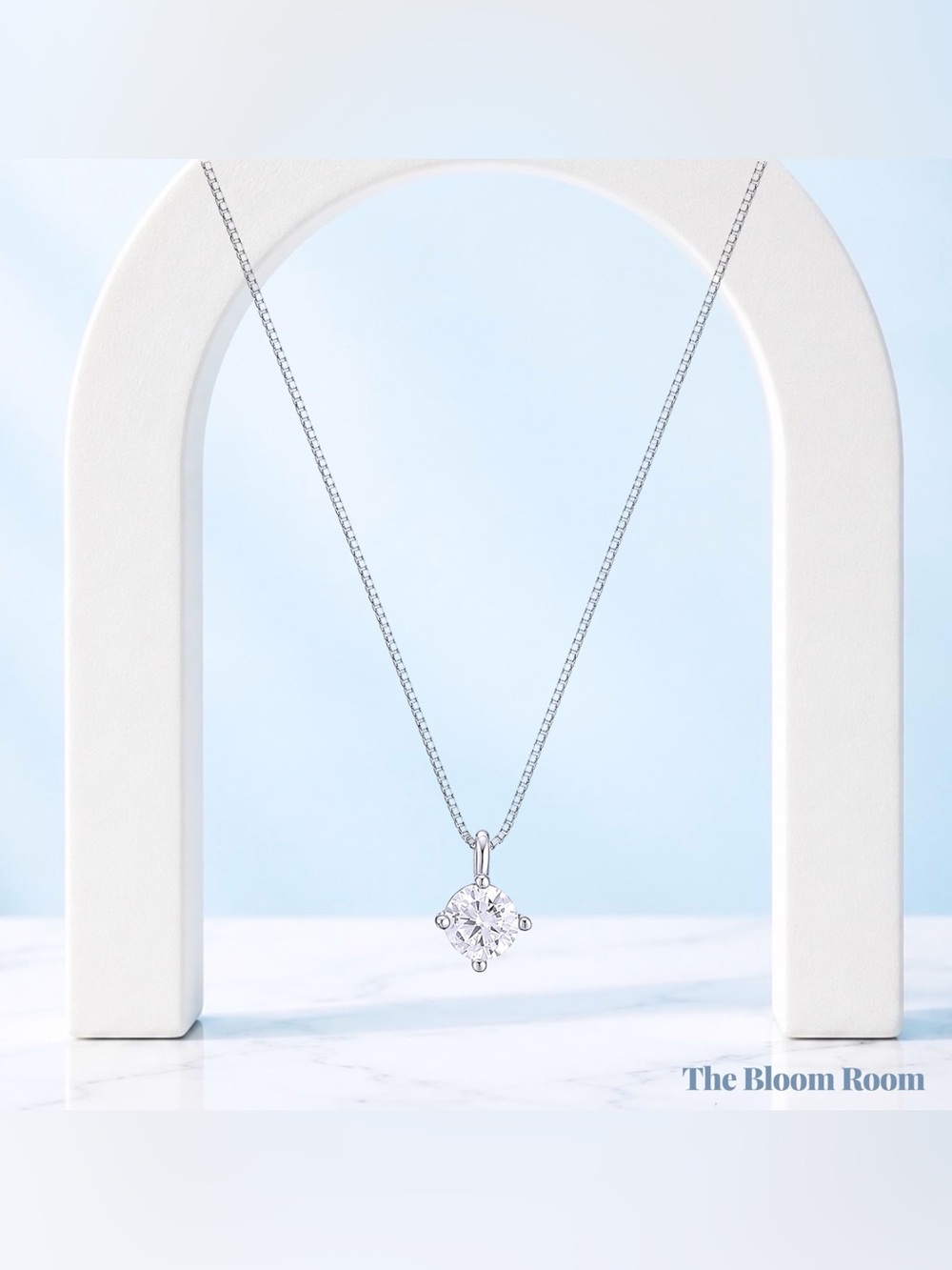 Your Constant Necklace Silver | 925 Sterling Silver Solitaire Necklace